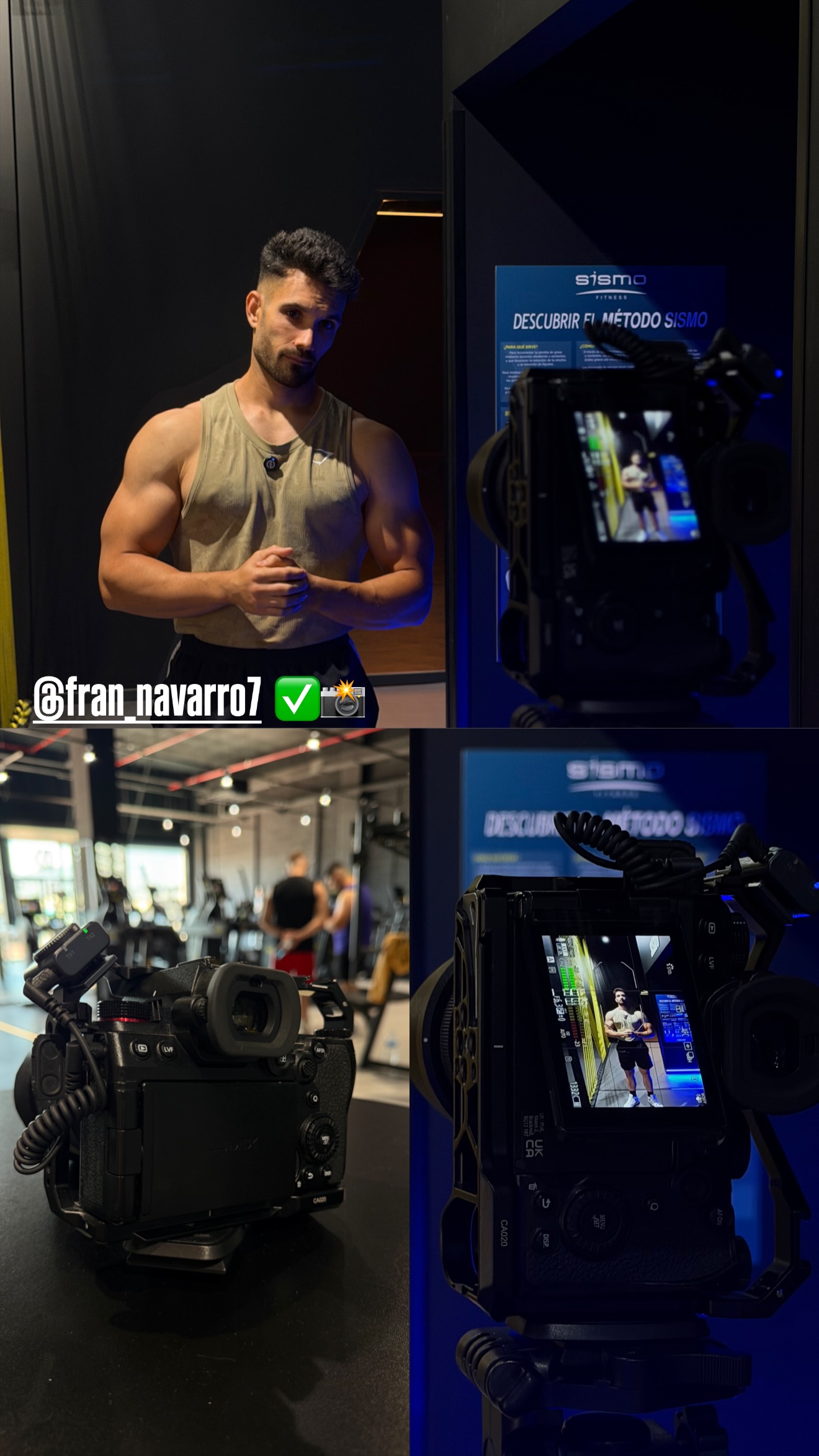 Detrás de cámaras grabación SGM Studio en Murcia